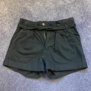 Black Hollister Mom Shorts